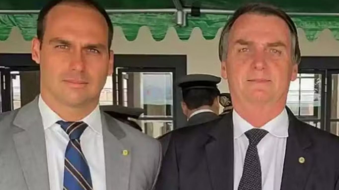 PF indica Bolsonaro e Eduardo por obstrução e coação