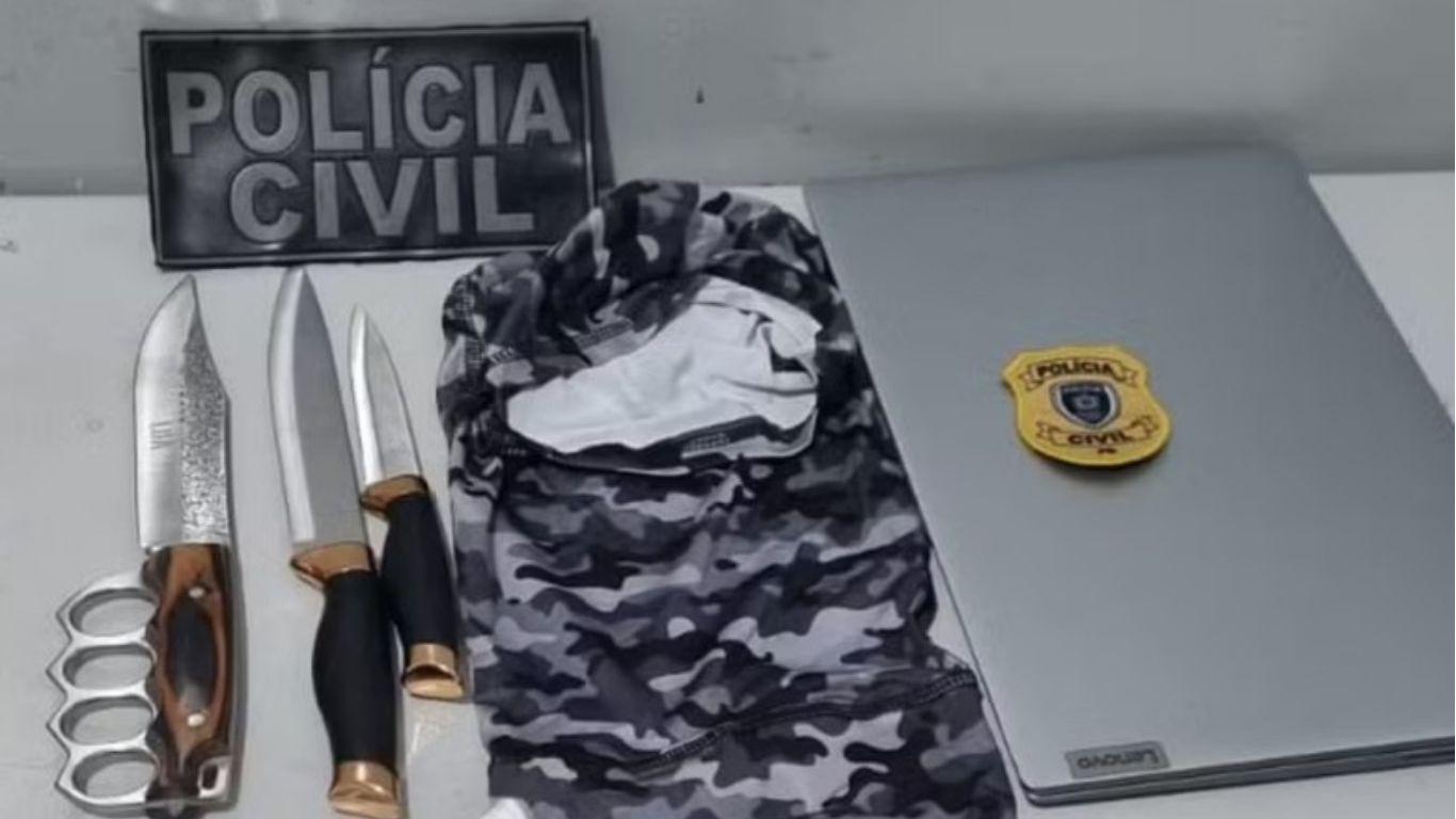 Mulher é presa por planejar matar os pais, avós e fazer ataque armado em escola na PB; saiba como a ação foi impedida