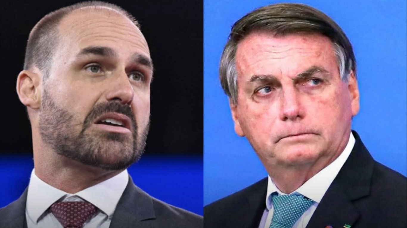 PF revela mensagem ofensiva de Eduardo Bolsonaro em conversa com o pai: “...,seu ingrato…!”; entenda o contexto