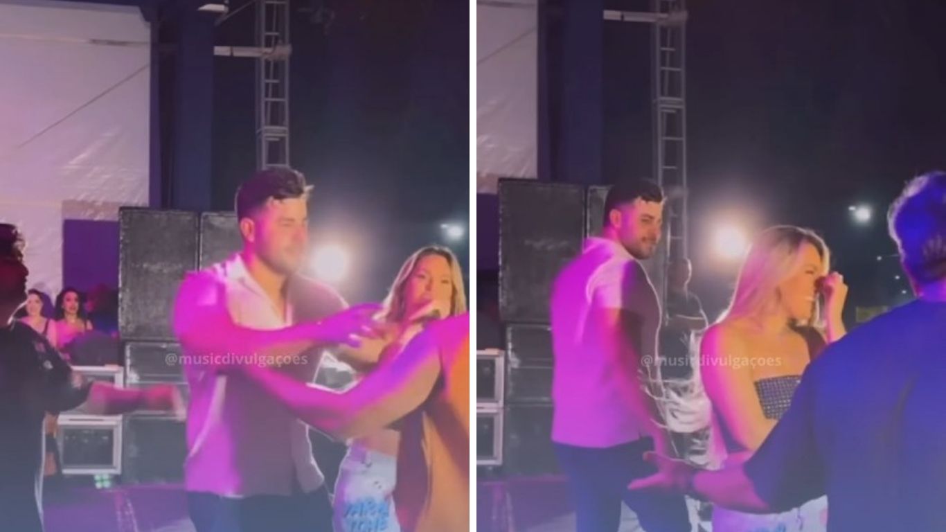 Namorado ciumento causa constrangimento a cantora durante show no RN; entenda o motivo