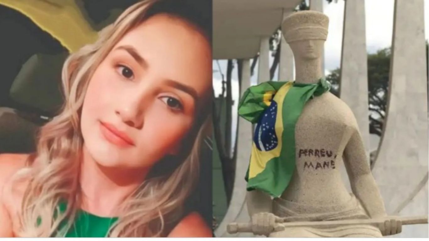 Moraes rejeita recurso e mantém pena de 14 anos para Débora Rodrigues que pichou STF