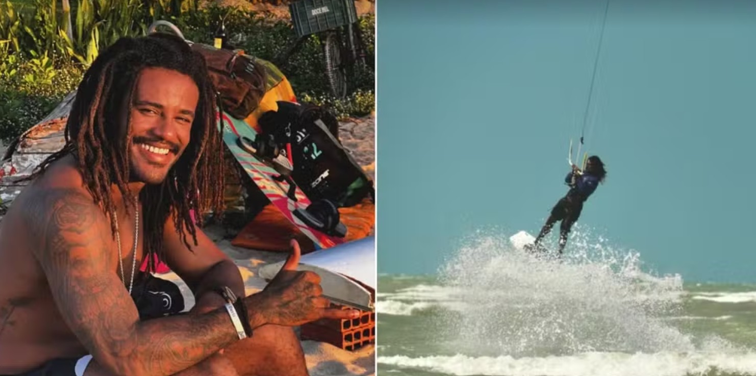Atleta de kitesurf morre em competição no Ceará e evento é cancelado