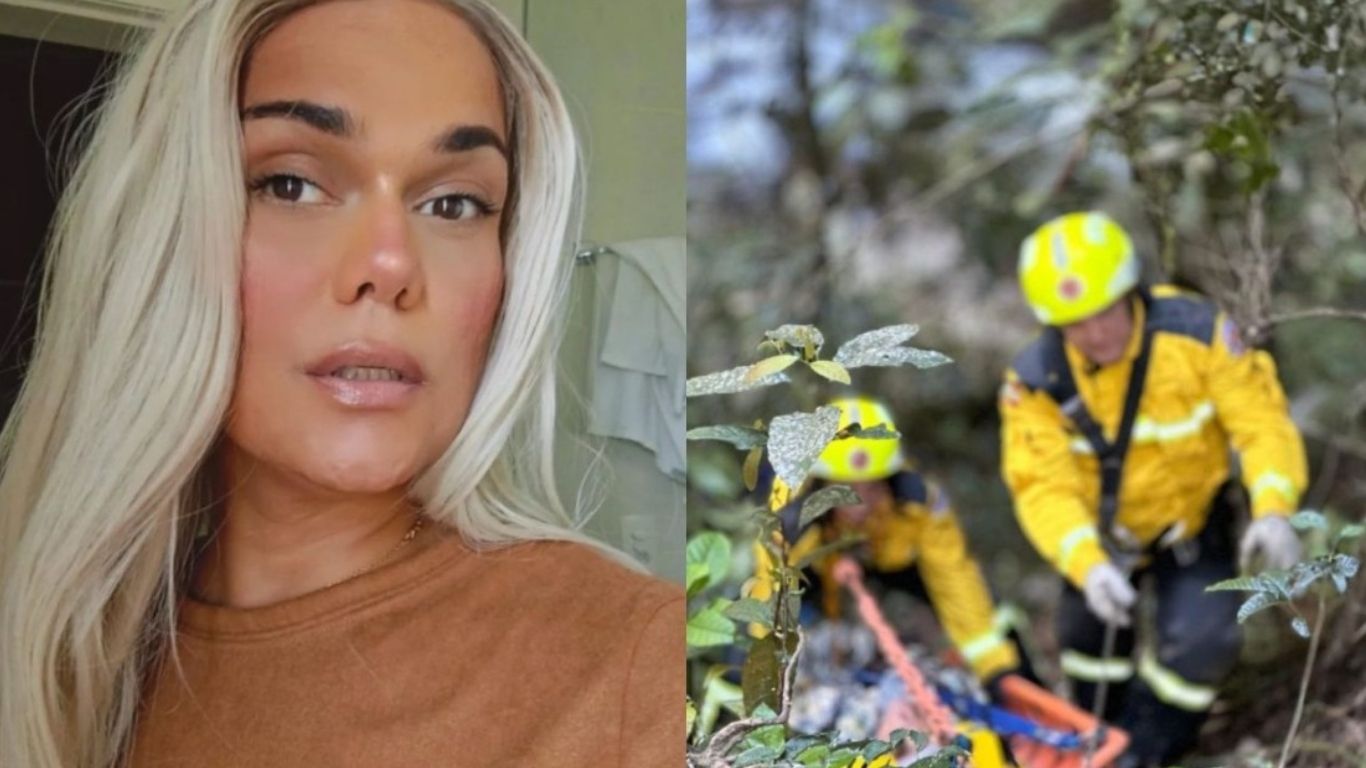 Maquiadora cai de ribanceira em SC e morre após luta por sobrevivência