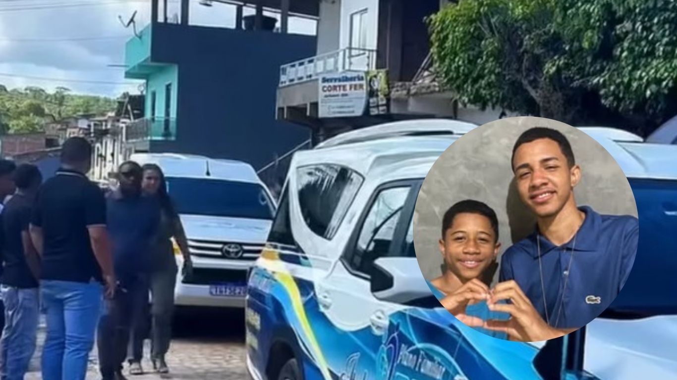 Velório de Samuel e Mateus emociona moradores em Presidente Tancredo Neves; sonho interrompido