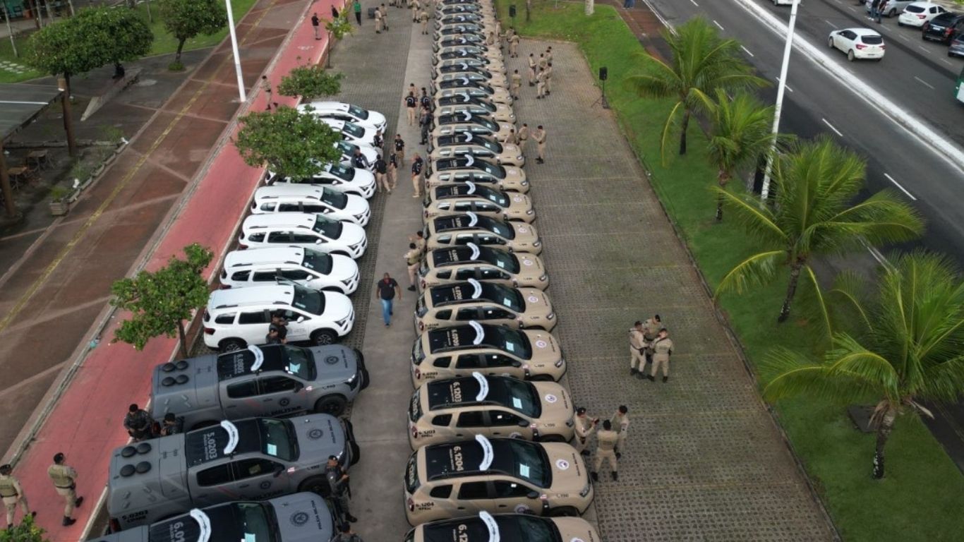 Com mais 120 viaturas entregues pelo Estado, policiamento ostensivo e ações de inteligência são ampliados em Salvador, RMS e interior